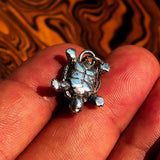 Turtle Silver Pendant Sterling Silver Tortoise Pendant Excellent Details hallmarked 925 - BikeRing4u