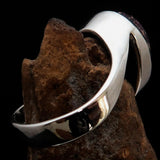 Pietersite Ring, Sterling Silver Ring, purple Pietersite, gemstone silver ring, unique design, handmade gemstone ring gift for her - Size 10