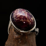 Pietersite Ring, Sterling Silver Ring, purple Pietersite, gemstone silver ring, unique design, handmade gemstone ring gift for her - Size 10