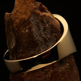 Perfectly crafted Men's blue Muhammad Muslim Pinky Ring - solid Brass - BikeRing4u