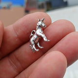 Unicorn Silver Pendant, Sterling Silver Unicorn Pendant, Excellent Details - hallmarked 925