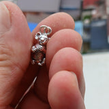 Koala Silver Pendant, Sterling Silver Koala Pendant, Koala Charm, Excellent Details - hallmarked 925
