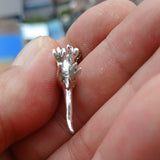 T-Rex Silver Pendant, Sterling Silver T-Rex Pendant, T-Rex Charm, Excellent Details - hallmarked 925