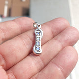 Natural Moonstone Pendant, Sterling Silver Pendant, long pendant, 4 Moonstone Pendant, round Moonstones, moonstone necklace
