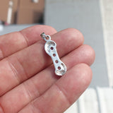 Natural Moonstone Pendant, Sterling Silver Pendant, long pendant, 4 Moonstone Pendant, round Moonstones, moonstone necklace