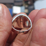 Philippines Flag Ring, Sterling Silver Ring, Pinky Ring, Flag of the Philippines, Sport Event Outfit, Fan Apparel, Men's Silver Ring