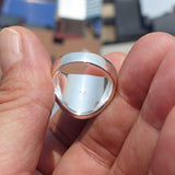 Trinidad and Tobago Flag Ring, Sterling Silver Ring, Pinky Ring, Flag of Trinidad and Tobago, Sport Event Outfit, Fan Apparel, Mens Silver Ring, Gift for Fans, Trinidad and Tobago Flag