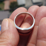 Polish Flag Ring, Sterling Silver Ring, Pinky Ring, Flag of Poland, Sport Event Outfit, Fan Apparel, Mens Silver Ring, Gift for Fans, Poland Flag