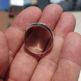 Turkish Flag Ring, Sterling Silver Ring, Pinky Ring, Flag of Turkey, Sport Event Outfit, Fan Apparel, Mens Silver Ring, Gift for Fans, Turkey Flag