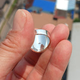 Scottish Flag Ring, Sterling Silver Ring, Pinky Ring, Flag of Scotland, Sport Event Outfit, Fan Apparel, Mens Silver Ring, Gift for Fans, Scotland Flag