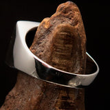 Union Jack Ring, Sterling Silver Ring, Pinky Ring, Flag of the United Kingdom, Sport Event Outfit, Fan Apparel, Men's Silver Ring, UK Flag