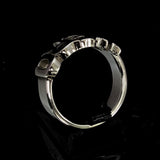Excellent crafted One Word HERO Ring - Sterling Silver - BikeRing4u