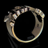 Excellent crafted One Word F*ck Ring - Sterling Silver - BikeRing4u