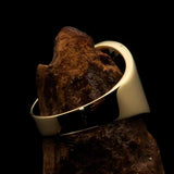 Perfectly crafted Men's National Flag Ring China - solid Brass - BikeRing4u