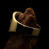 Perfectly crafted Men's National Flag Ring Czech Republic - solid Brass - BikeRing4u