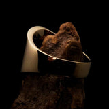 Perfectly crafted Men's National Flag Ring Armenia - solid Brass - BikeRing4u