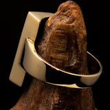 Excellent crafted Men's Ring Black Phoenix - Solid Brass - BikeRing4u