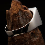 Excellent crafted Men's Austrian Flag Ring Austria - Sterling Silver - BikeRing4u