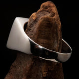 Excellent crafted Men's Austrian Flag Ring Austria - Sterling Silver - BikeRing4u