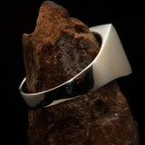 Excellent crafted Men's Chinese Flag Ring China - Sterling Silver - BikeRing4u