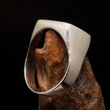 Excellent crafted Men's Finnish Flag Ring Finland - Sterling Silver - BikeRing4u