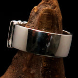 Excellent crafted One Word Bitch Ring - Sterling Silver - BikeRing4u