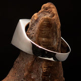 Excellent crafted Men's French Flag Ring France - Sterling Silver - BikeRing4u