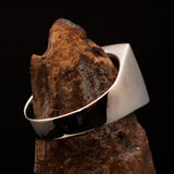 Excellent crafted Men's Cuban Flag Ring Cuba - Sterling Silver - BikeRing4u