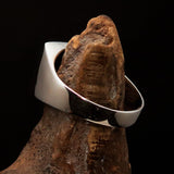 Excellent crafted Men's Russian Flag Ring Russia - Sterling Silver - BikeRing4u