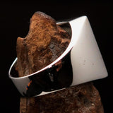 Perfectly crafted Men's yellow German Eagle Seal Ring - Sterling Silver - BikeRing4u