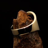 Perfectly crafted Men's National Flag Ring Holland Netherlands - solid Brass - BikeRing4u