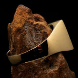 Excellent crafted Men's Japanese National Flag Ring Japan - Solid Brass - BikeRing4u