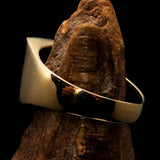 Excellent crafted Men's Japanese National Flag Ring Japan - Solid Brass - BikeRing4u