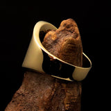 Perfectly crafted Men's National Flag Ring Italy - solid Brass - BikeRing4u