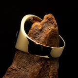 Perfectly crafted Men's National Flag Ring Hungary - solid Brass - BikeRing4u