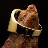 Perfectly crafted Men's National Flag Ring Sierra Leone - solid Brass - BikeRing4u