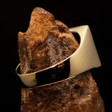 Excellent crafted Men's Costa Rican National Flag Ring Costa Rica - Solid Brass - BikeRing4u