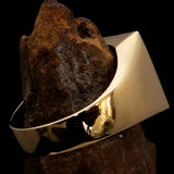 Perfectly crafted Men's Devil Ring Green - Solid Brass - BikeRing4u