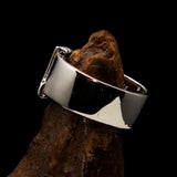 Excellent crafted One Word Girl Ring - Sterling Silver - BikeRing4u