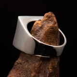 Perfectly crafted Men's Ring winged red Lion of Venice - Sterling Silver - BikeRing4u