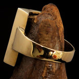 Excellent crafted Men's Ring Red Phoenix - Solid Brass - BikeRing4u