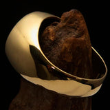 Perfectly crafted Men's Chinese Flag Ring Red - Solid Brass - BikeRing4u