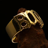 Excellent crafted One Word Bitch Ring - Solid Brass - BikeRing4u