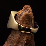 Excellent crafted Men's National Flag Ring Slovakia - Solid Brass - BikeRing4u