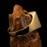 Excellent crafted Men's Taiwanese Flag Ring Taiwan - Solid Brass - BikeRing4u