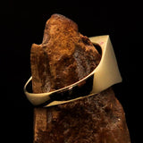 Excellent crafted Men's Chinese Flag Ring China - Solid Brass - BikeRing4u
