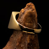 Excellent crafted Men's Dutch Flag Ring Holland / Netherlands - Solid Brass - BikeRing4u