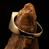 Excellent crafted Men's Thai Flag Ring Thailand - Solid Brass - BikeRing4u