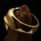 Excellent crafted Men's Zombie Denture Ring - Solid Brass - BikeRing4u