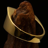 Perfectly crafted Men's Flag Ring United States of Communist - Solid Brass - BikeRing4u